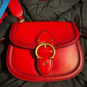 Authentic Coach Beat Saddle Bag